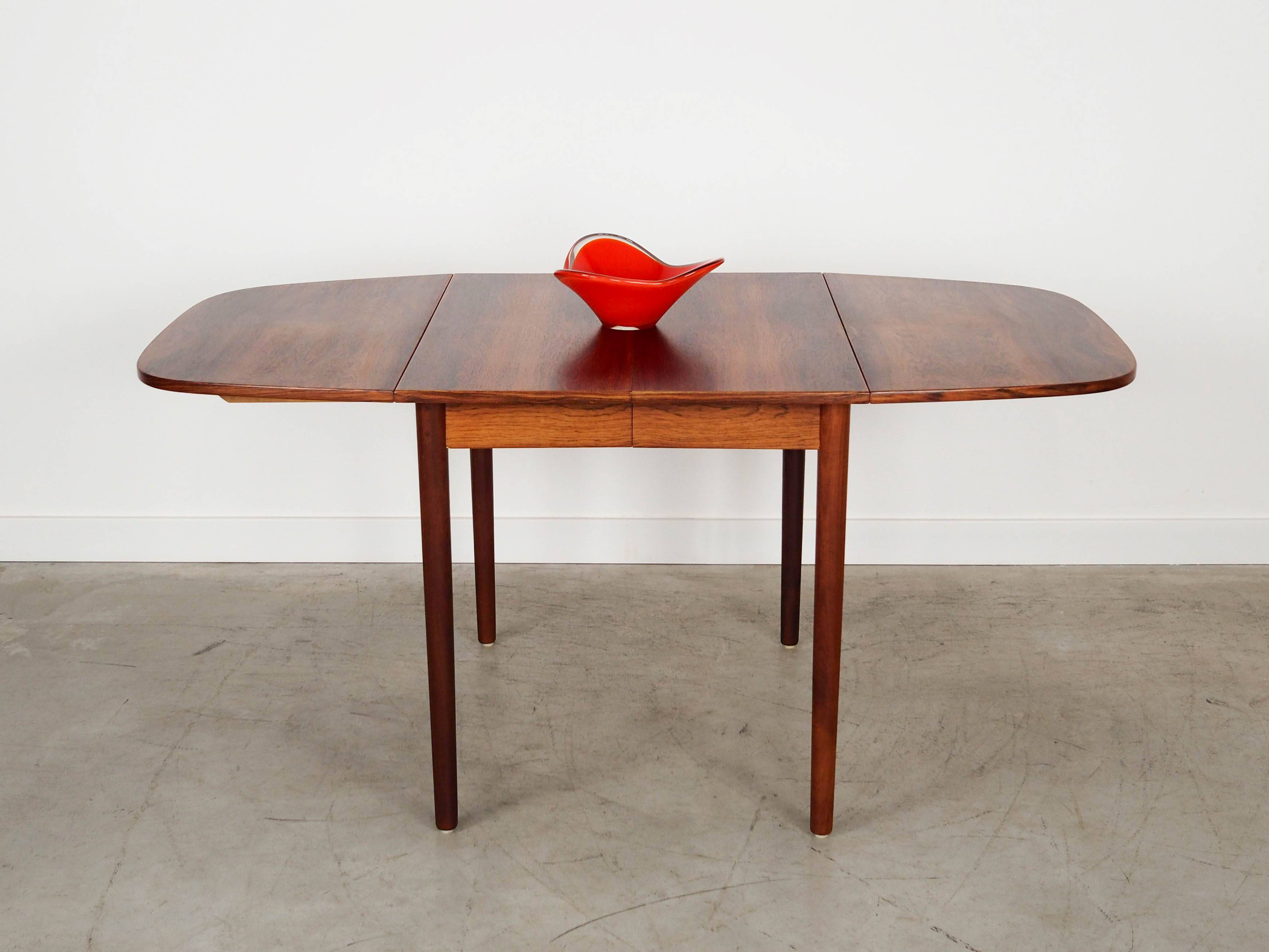 Rosewood table, Danish design, 1970s, production: Denmark