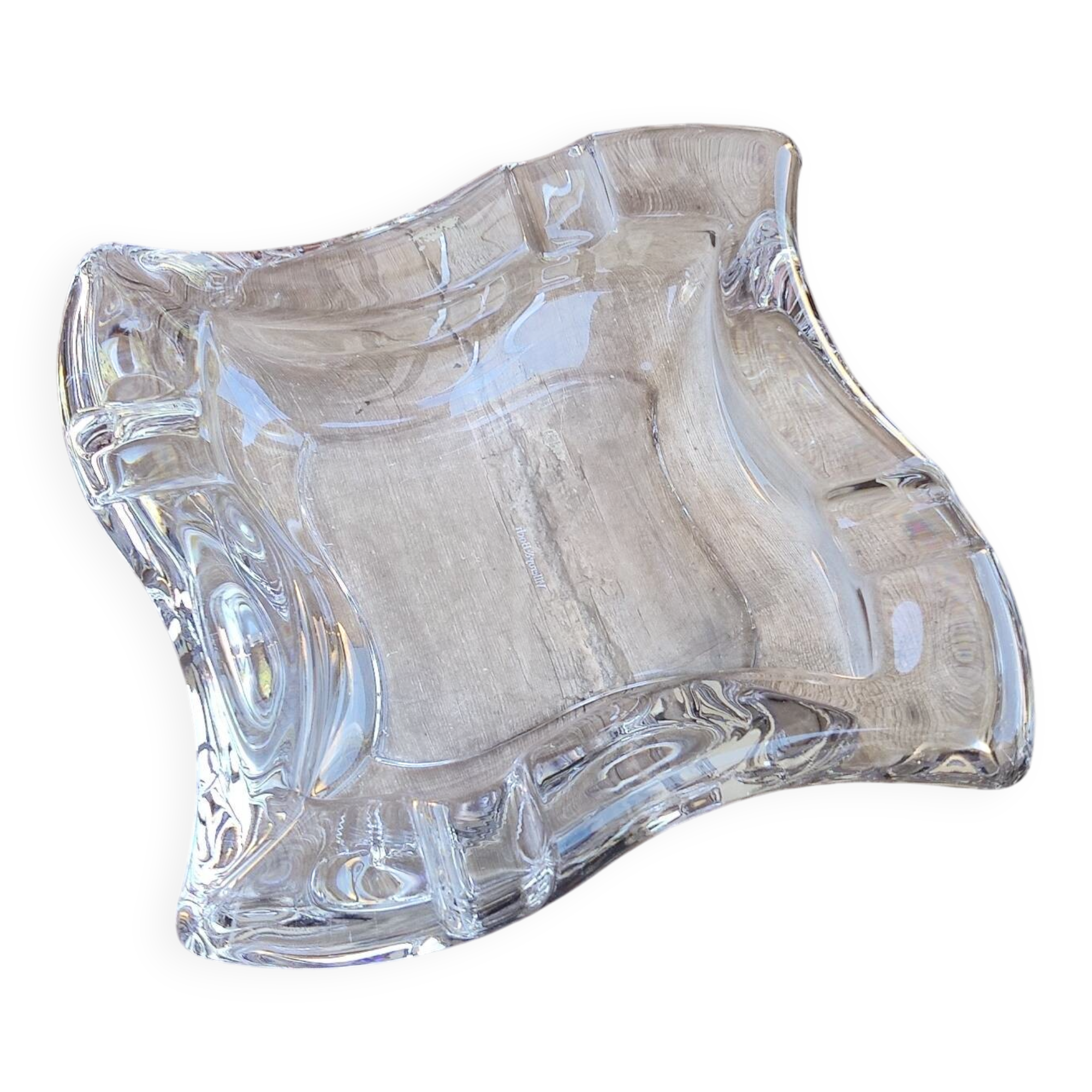 Villeroy & Boch crystal ashtray