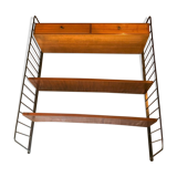 Rosewood scandinavian shelf