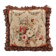 French Style Cushion Cover Handwoven Aubusson Tapestry Floral Rose Bouquet