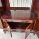 Chinese lacquered TV cabinet L 1m H 1.34m D 0.50m