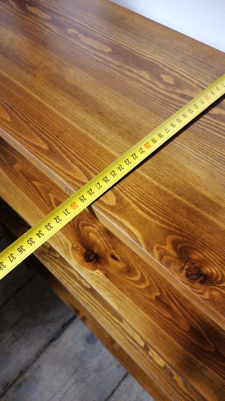 Larch wood bookcase, 1970´s, Czechoslovakia