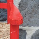 Mulched high chair for children