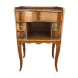 Curved side table style regence 1950