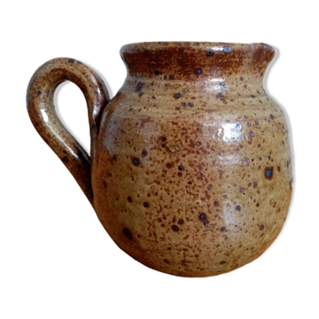 Pyrite stoneware pitcher