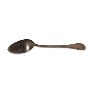 Silver-plated serving spoon