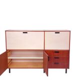 Vintage made to measure cabinet by Cees Braakman for Pastoe in teak - 1960s design