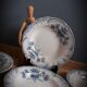 Set 6 hollow plates regency