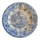 Vintage campaign scene plate