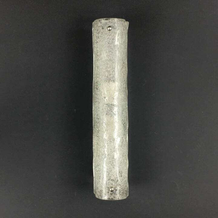 Applique tubulaire en verre de Murano de Hillebrand, Allemagne, années 1970