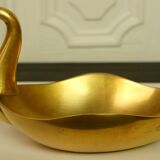 Brass swan catchall