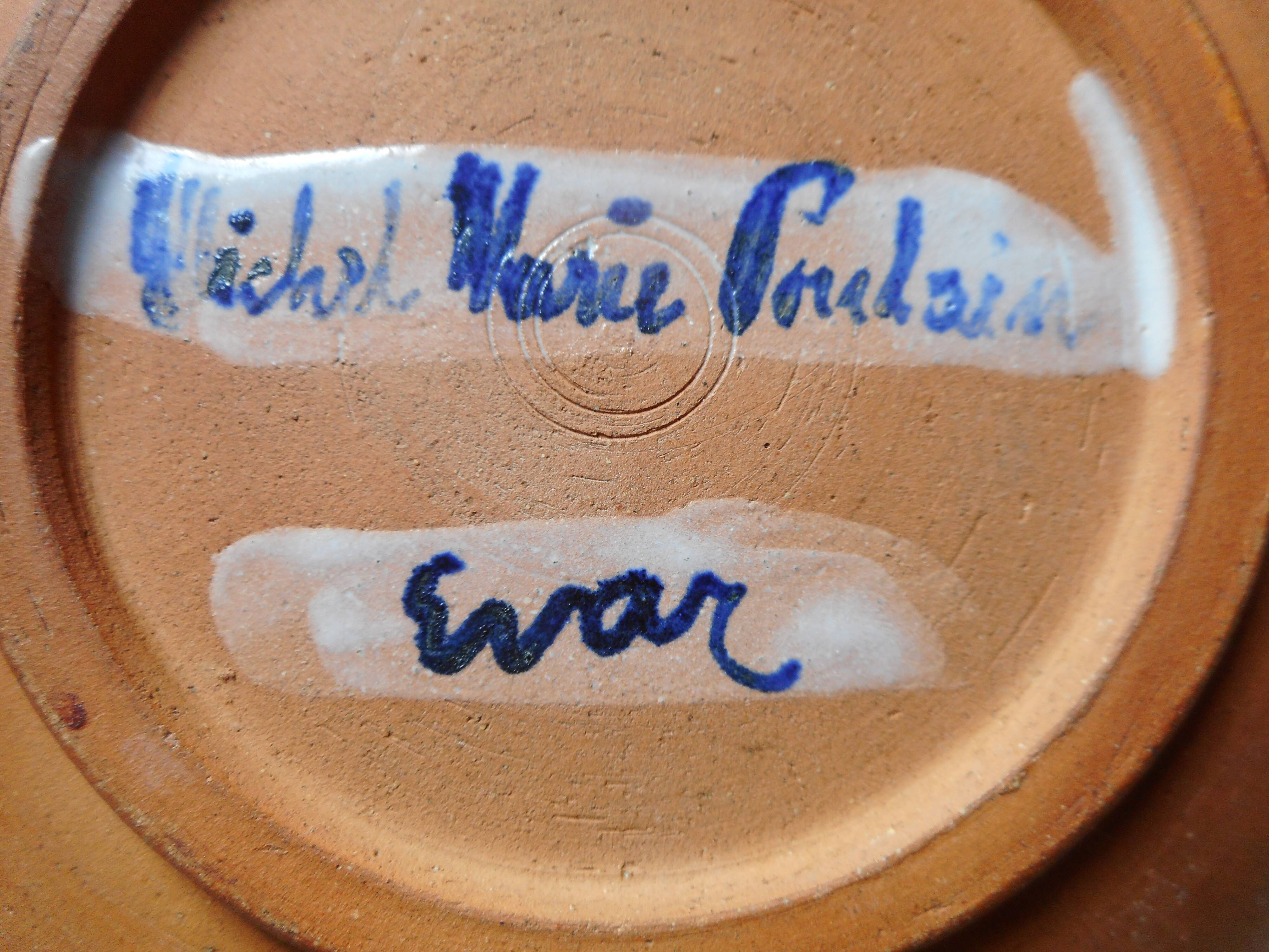 Ceramic cup "Michel Marie Poulain"