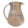 Glass and metal carafe of over 2 litres