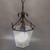 Bronze Light Pendant 1950’s