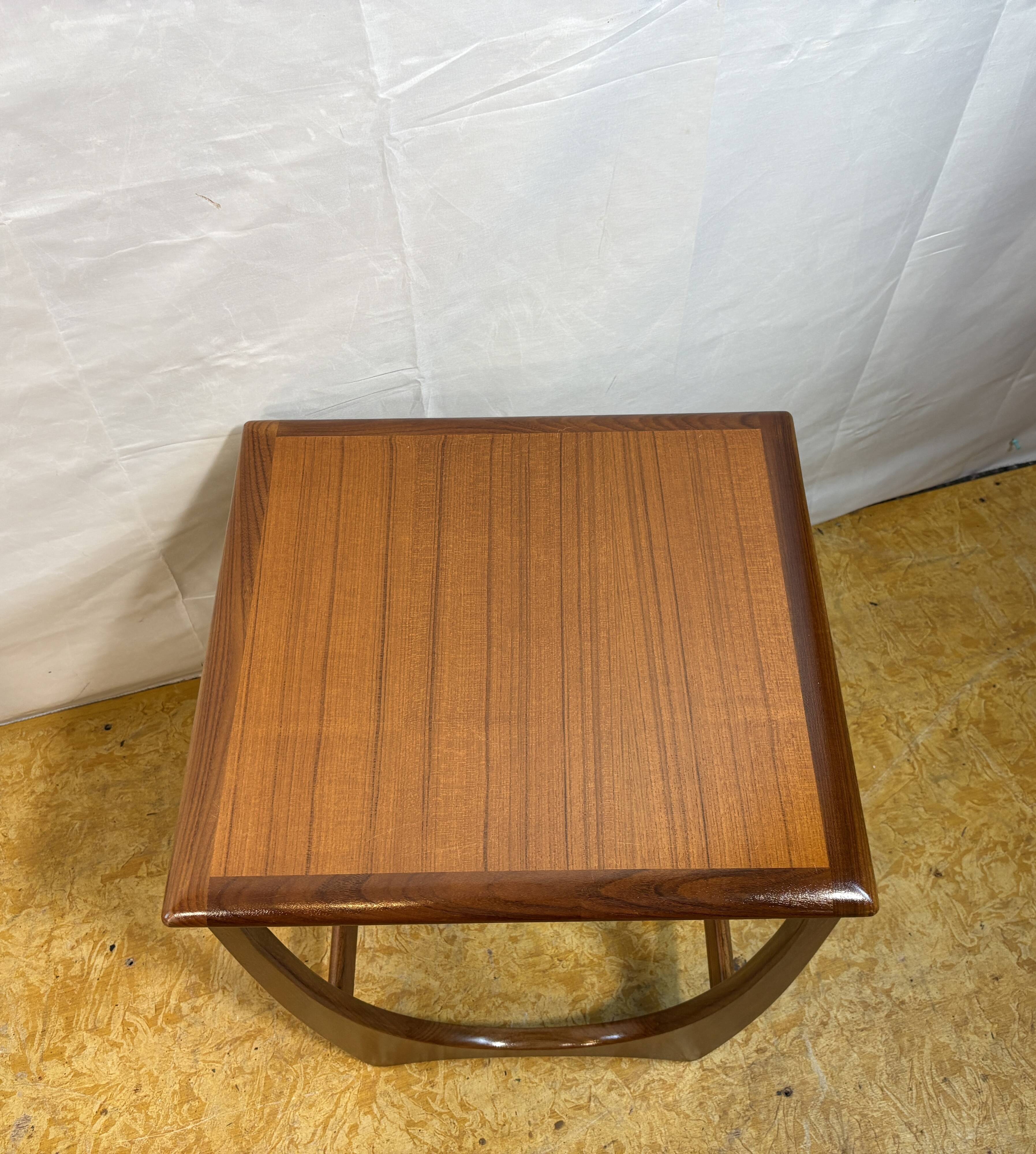 Mid Century Retro Teak Pair of Lamp Tables / Side Tables by G-Plan 1960