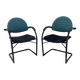 Paire de chaises modele onda édition vitra design mario bellini