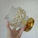 1 / 3 hand blown bubble glass sconce lamps / redesign gold ceiling lighting