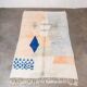 Tapis beni ouarain traditionnel fait main