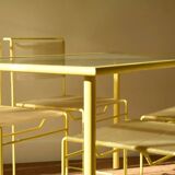 Spaghetti table and chairs by Giandomenico Belotti