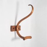 Patère en bois courbé