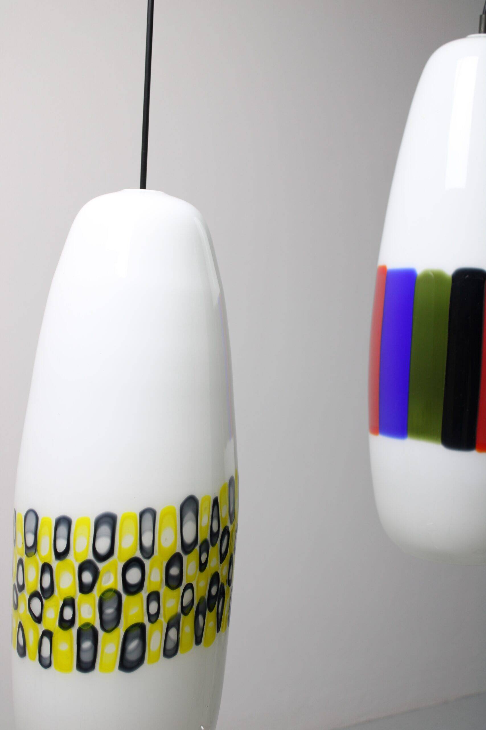 Suspensions L143 d'Alessandro Pianon pour Vistosi, années 1960