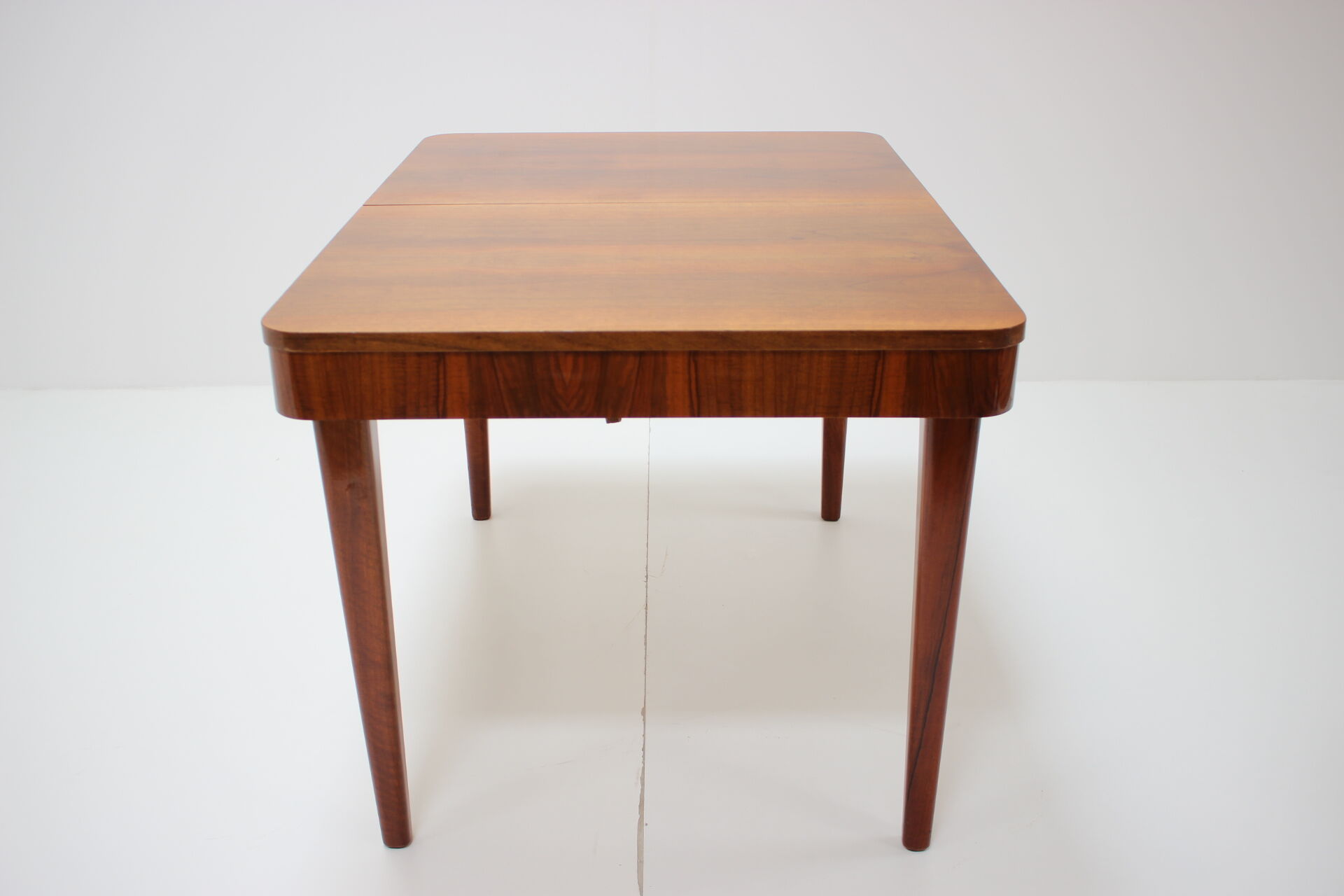 Art deco extendable dining table designed by Jindrich Halabala, 1940s