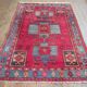 Handmade Persian Hamadan rug 199x135cm