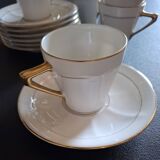 Fine Limoges porcelain coffee service