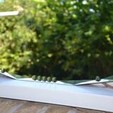 Art Deco beveled chiseled mirror