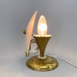 1940s unique small table lamp from italy