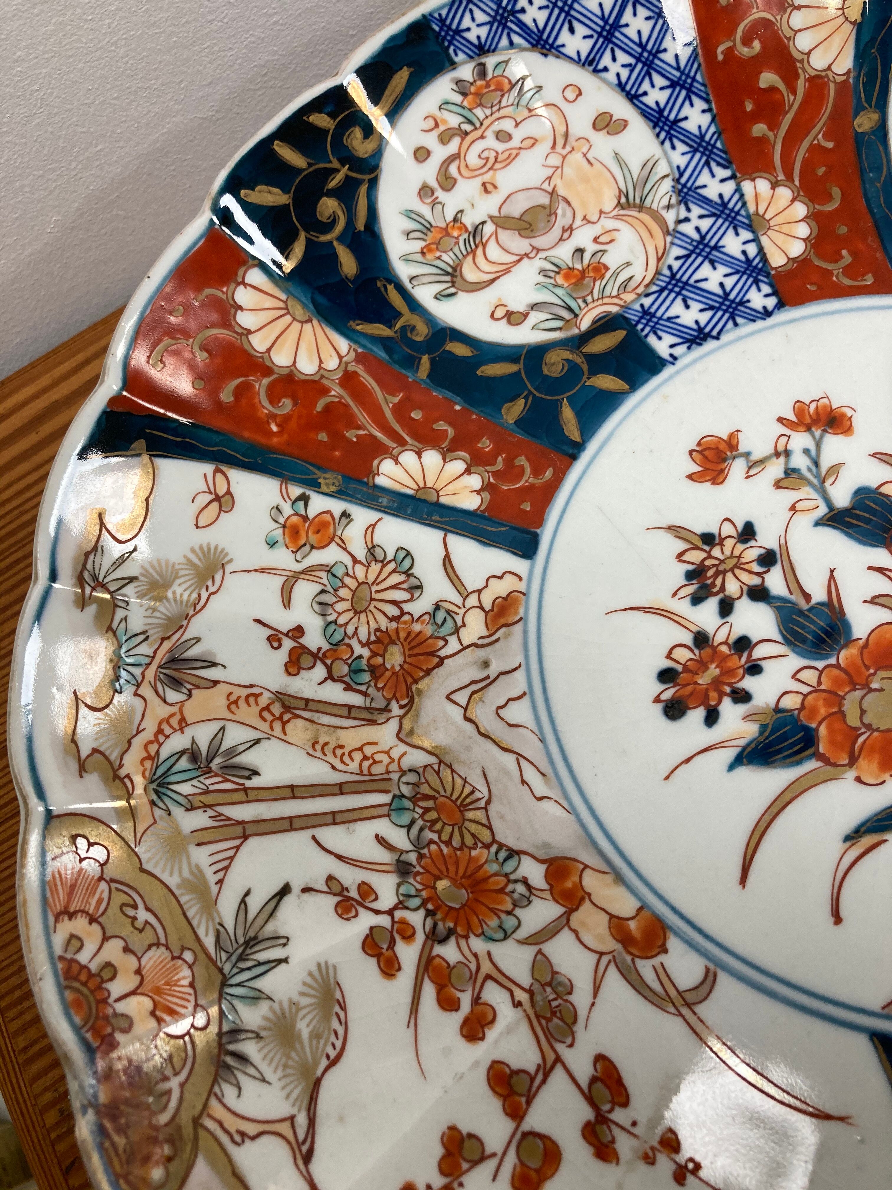 Old imari plate