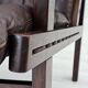 1970s, Norwegian design by Torbjørn Afdal, "Hunter" chair, leather.