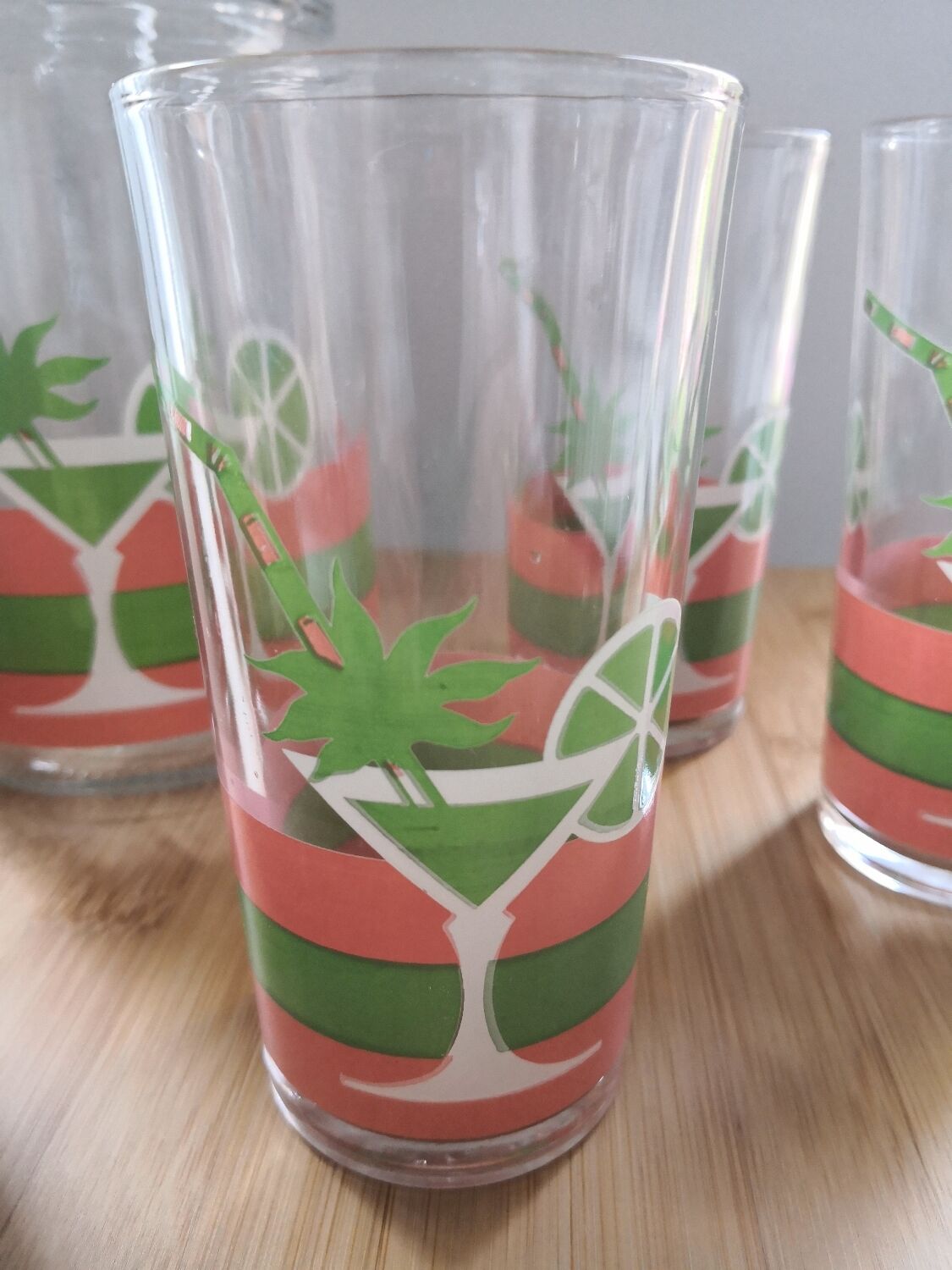 Vintage orangeade service