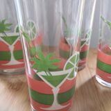 Vintage orangeade service