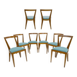 Eight Dining Chairs PONTI 940 by Gio Ponti for BBB Italia