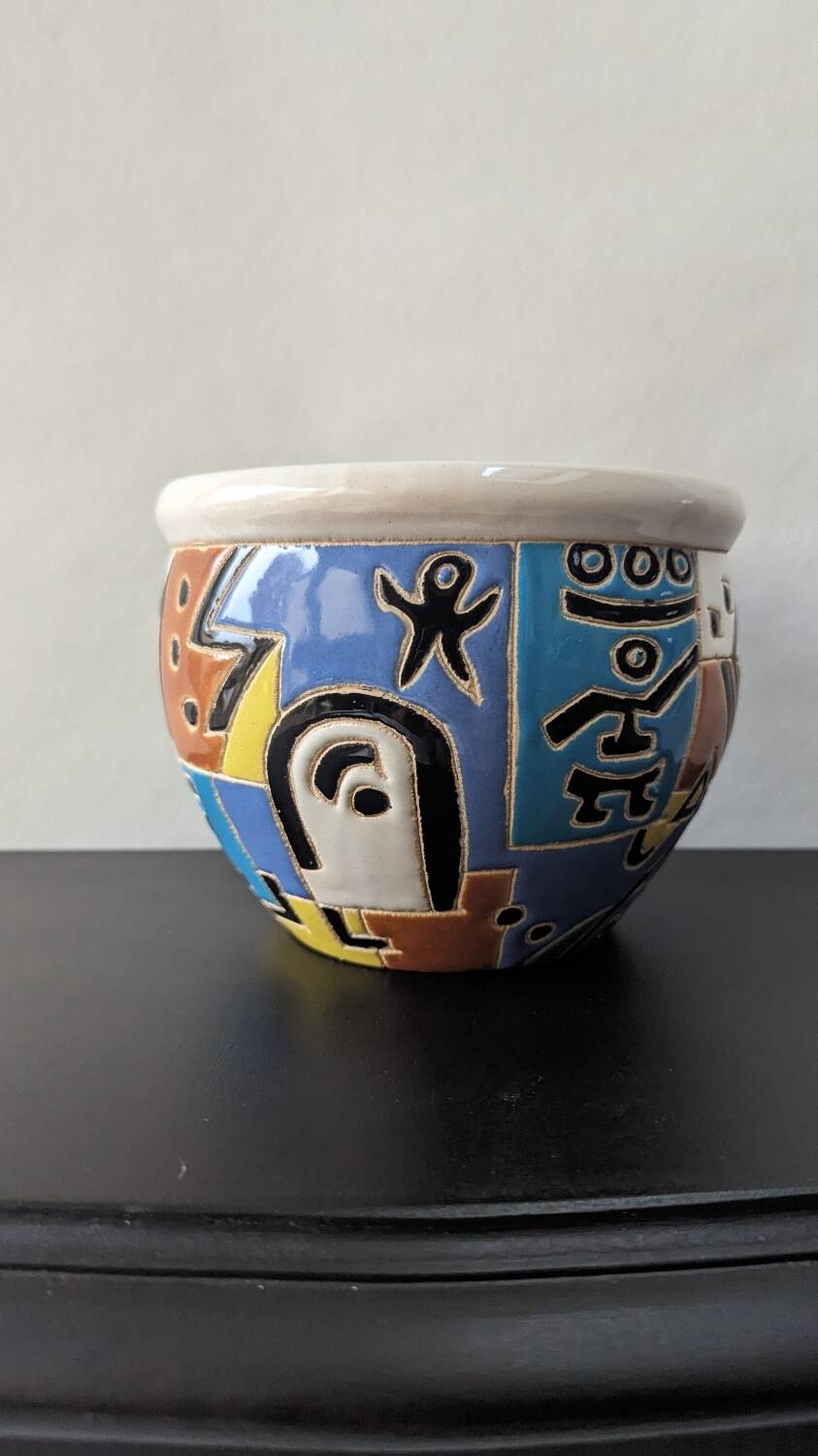 Vase ethnique