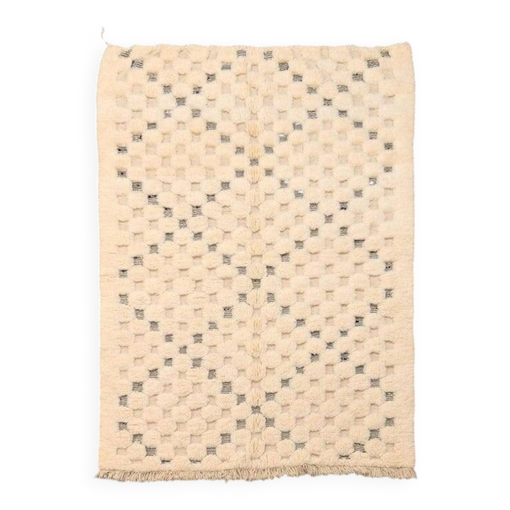 Checkered Beni Mrirt Rug