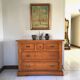 Commode en merisier 5 tiroirs