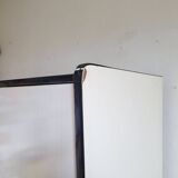 Vintage red and white formica sideboard