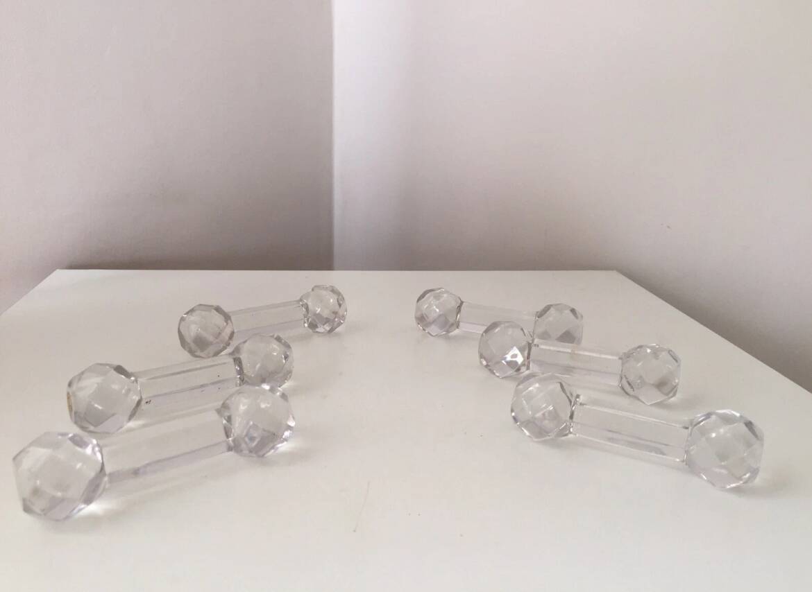 Baccarat crystal knife rest