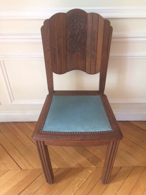Suite de 6 chaises art déco 1925