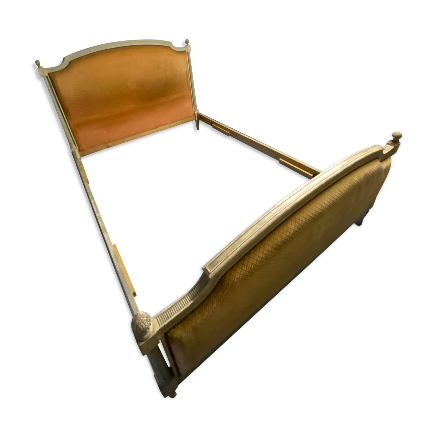 Louis XVII style bed frame with columns