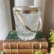 Crystal ice bucket