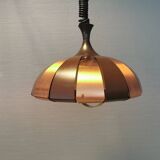 Hanging lamp from the 1970-80s, designed by Danish Werner Schou for his own company Coronell Elektro