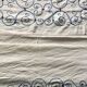 Antique embroidered linen tablecloth