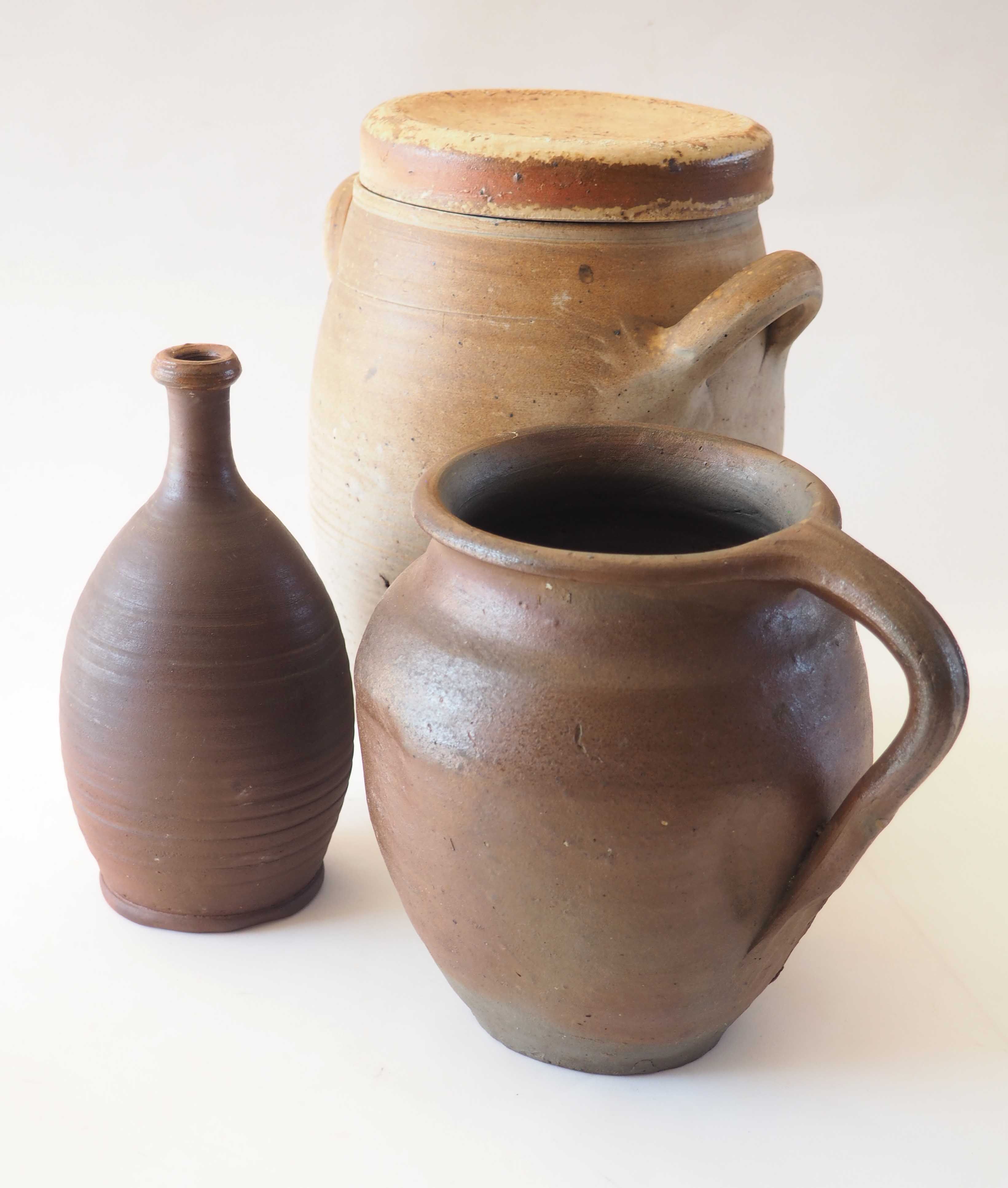 Raw terracotta vase