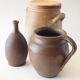 Raw terracotta vase