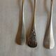 24 antique silver-plated cutlery sets