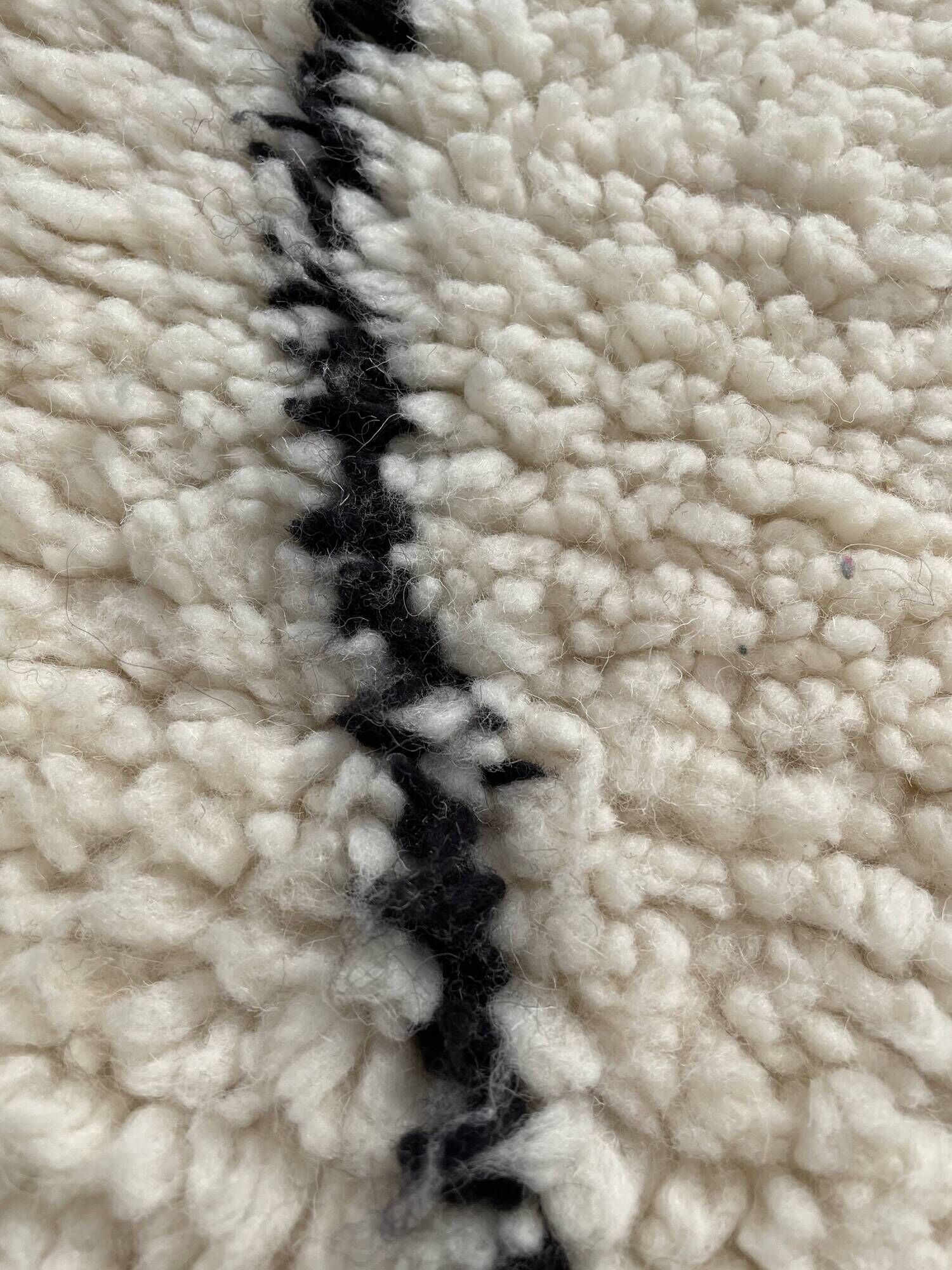 Large Berber carpet corridor Beni Ouarain 80x330 cm