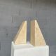 Travertine bookends